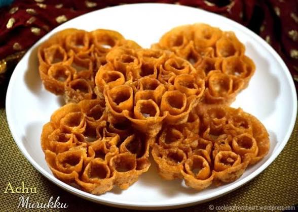 Traditional South Indian Achu Murukku