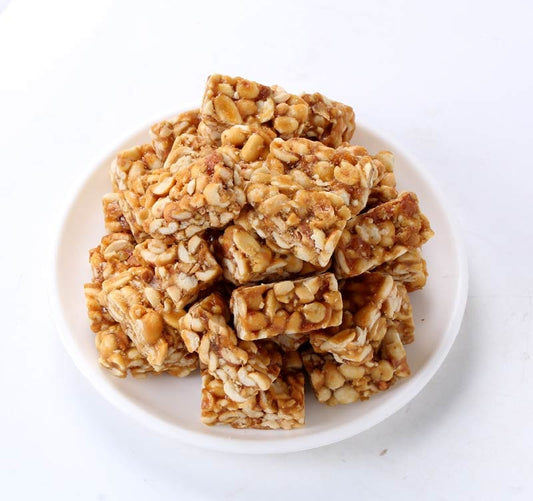 Traditional Peanut Chikki – Indian Peanut Sweet